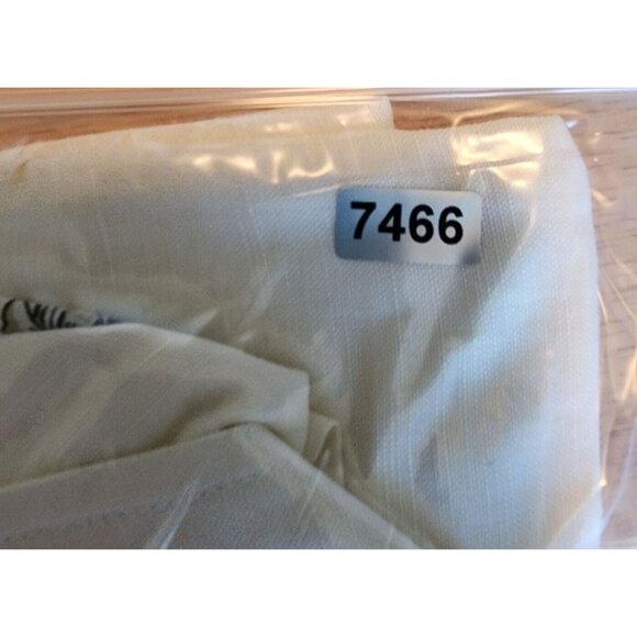 The Havanera Co White Floral Short Sleeve Button Up Shirt Size M Linen Blend - Picture 14 of 14